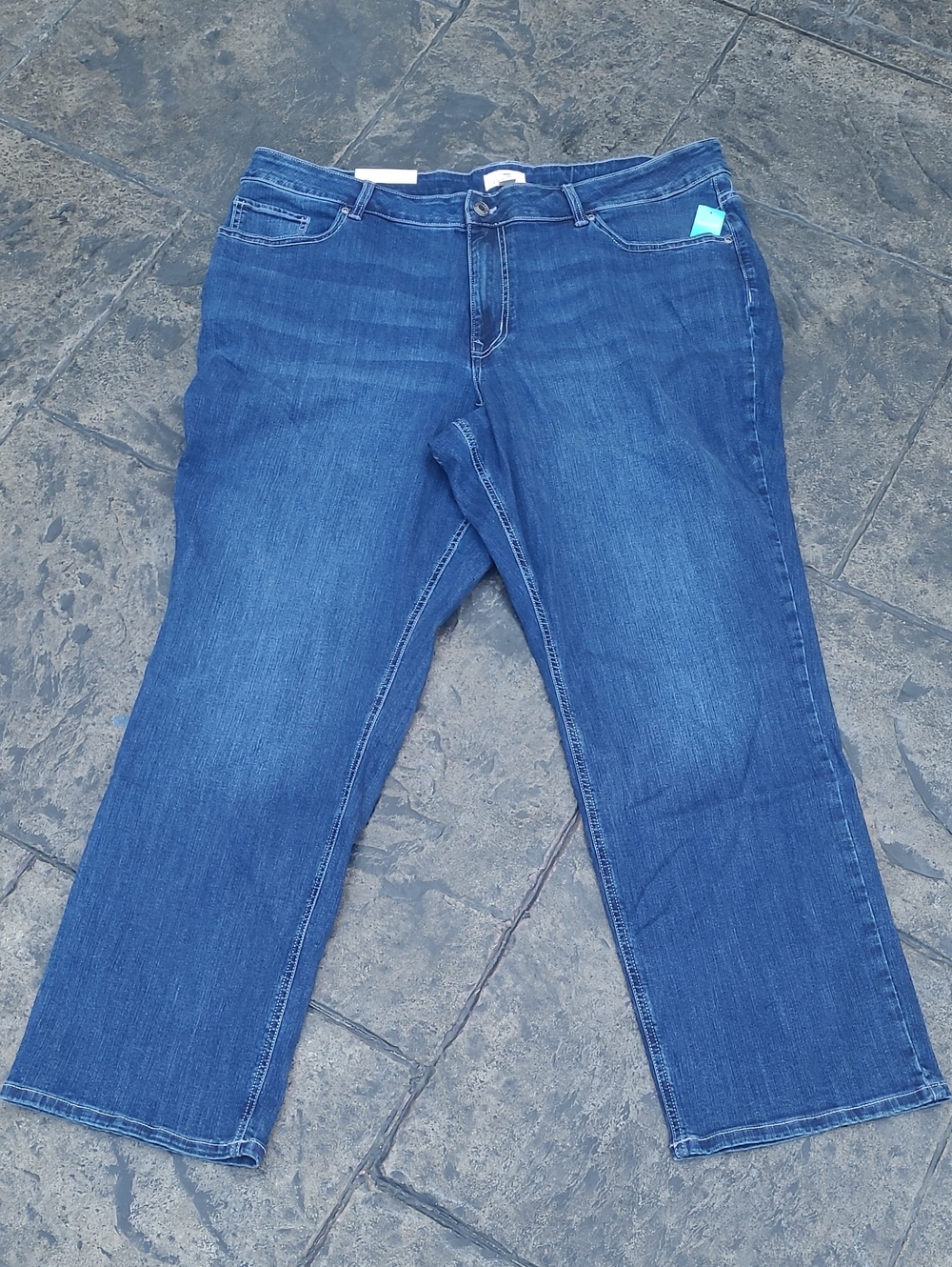 NWT! Maurices classic M Jeans Womens 24W regular curvy denim blue jeans